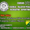 Cursos 2023 – Escuela Taller de Pesca Recreativa – Deportiva